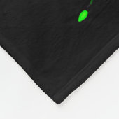 Rock On Santa Bigfoot Christmas Tree Xmas Lights S Fleecedecke (Ecke)