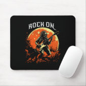 Rock on Skeleton Gitarrenrock und Roll Hall Mousepad (Mit Mouse)