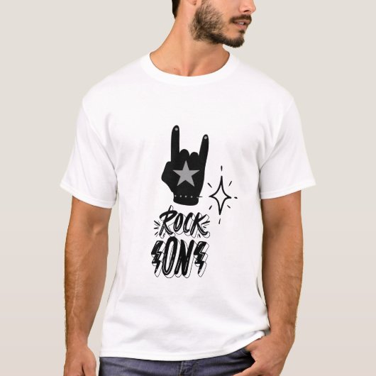 Rock On T-Shirt (Vorderseite)