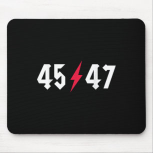 Rock on Trump 45 47 Präsident Trump Rocks Mousepad