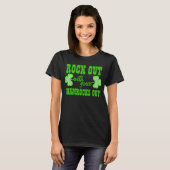 Rock Out am St Patricks Day T-Shirt (Vorne ganz)