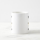 Rock Out mit Crock Out Yellow Kaffeetasse (Mittel)