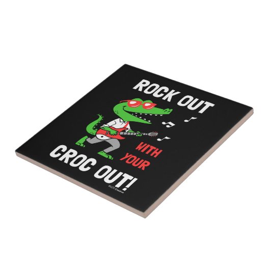 Rock out mit deinem Croc Fliese (Seite)