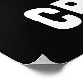 Rock out mit deinem Croc Poster (Ecke)