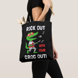 Rock out mit deinem Croc Tasche