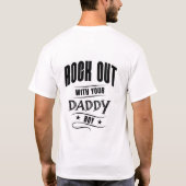 Rock out mit deinem T - Shirt-Design T-Shirt (Rückseite)