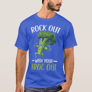Rock out mit Ihrem Broccoli Veganes Gemüse T-Shirt