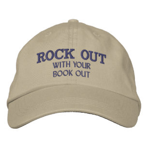 Rock out mit Ihrem Buch aus bestickter Hut