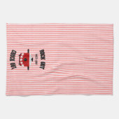 Rock Out mit Ihrem Crock Out Red Strip Geschirrtuch (Horizontal)