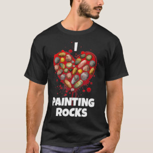 Rock Painter Young Artist I Liebe Painting Rocks _ T-Shirt