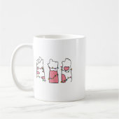 Rock Paper Schere Cat Paws Christmas Cat Lover F Kaffeetasse (Links)