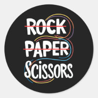 Rock Paper Scissan Lesbian Funny Gay Pride LGBT
