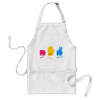 Rock, Paper, Scissors Game Apron Schürze