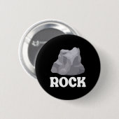 Rock Paper Scissors Match Halloween Kostüme Button (Vorne & Hinten)