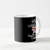 Rock Paper Scissors Throat Punch I win Unicoron Bo Kaffeetasse (VorderseiteRechts)