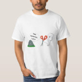 Rock, Papier, Schere T-Shirt (Vorderseite)