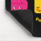 Rock, Papier, Scheren Spielmousepad Mousepad (Ecke)