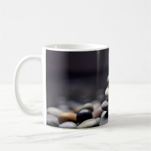 Rock Pebble Sand Tranquil Friedlich Kaffeetasse