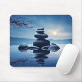 Rock Pebble Sand Tranquil Friedlich Mousepad (Mit Mouse)