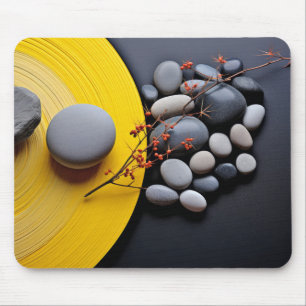 Rock Pebble Sand Tranquil Friedlich Mousepad
