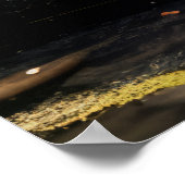 Rock Pebble Sand Tranquil Friedlich Poster (Ecke)