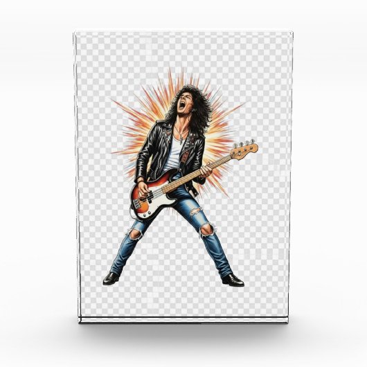 Rock photo block (Vorderseite)