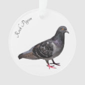 Rock Pigeon Ornament (Vorderseite)
