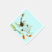Rock Pool Crabs Funny Beach Serviette (Ecke)