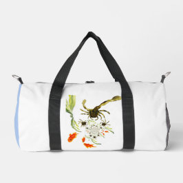 Rock Pool Funny Crabs Fischen Personalisiert Duffle Bag