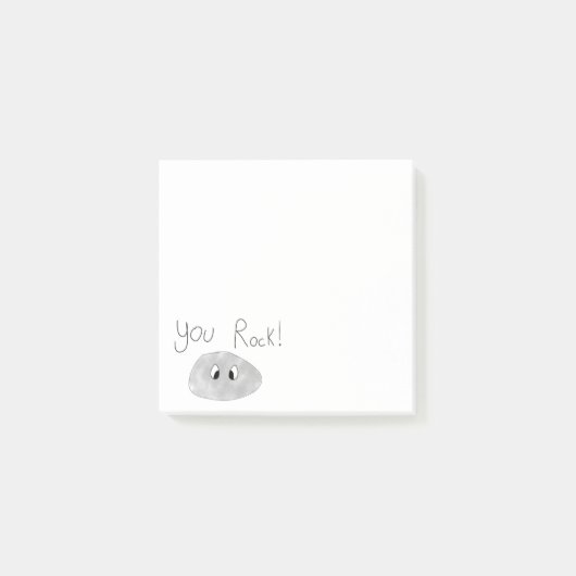 Rock post-it klebezettel (Vorderseite)