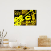 Rock Poster (Küche)