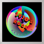 Rock Poster der 70er Jahre (Vorne)