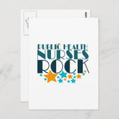 Rock Postkarte (Vorne/Hinten)