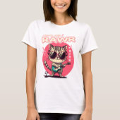 Rock & Rawr Cat für T - Shirt (Vorderseite)