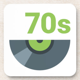 Rock-Record-Musik des 70ers 1970 Getränkeuntersetzer