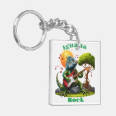 Rock Reptiles Sunset Serenade Schlüsselanhänger (Vorderseite links)