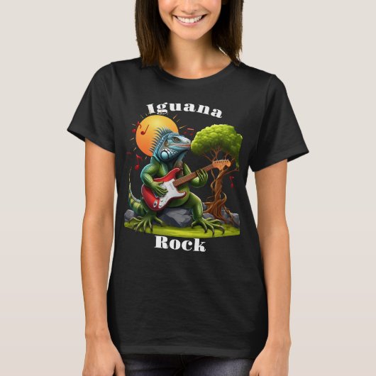 Rock Reptiles Sunset Serenade T-Shirt (Vorderseite)