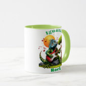 Rock Reptiles Sunset Serenade Tasse (VorderseiteRechts)