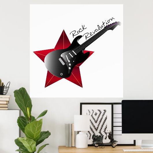 Rock Revolution Poster (Heimbüro)