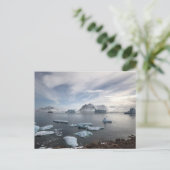 Rock Ridge, Antarktis Postkarte (Stehend Vorderseite)