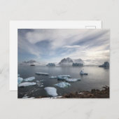 Rock Ridge, Antarktis Postkarte (Vorne/Hinten)