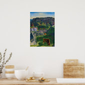Rock Ridge Farm von George Bellows Poster (Küche)