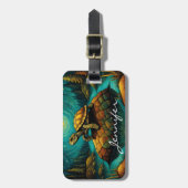 Rock River Turtle Gepäckanhänger (Vorderseite vertikal)