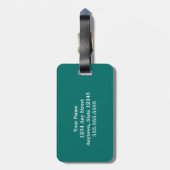 Rock River Turtle Gepäckanhänger (Rückseite vertikal)