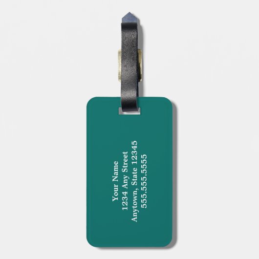 Rock River Turtle Gepäckanhänger (Rückseite vertikal)