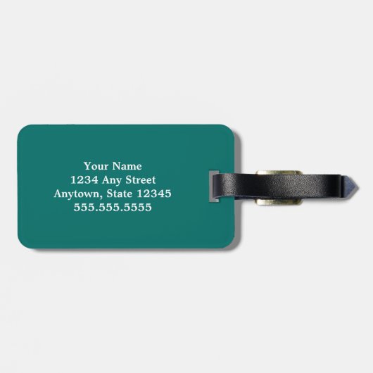 Rock River Turtle Gepäckanhänger (Rückseite horizontal)