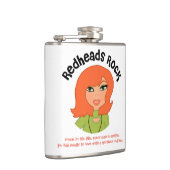 Rock Rock Vinyl Wrapped Flask Flachmann (Rechts)
