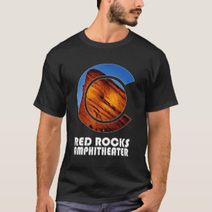 Rock Rocks Amphitheater Morrison Colorado Konzerte T-Shirt