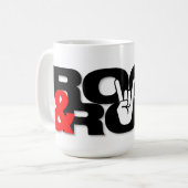 Rock&Roll 2 Kaffeetasse (Vorderseite Links)