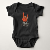Rock & Roll Baby Strampler (Vorderseite)
